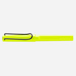safari Rollerball Pen in neon yellow by LAMY.