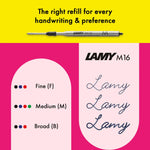 Safari Fountain Pen in Neon Pink by LAMY.