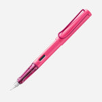 Safari Fountain Pen in Neon Pink by LAMY.