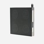 Black Locking Dotted Notebook with Gel Pen by LEGO.