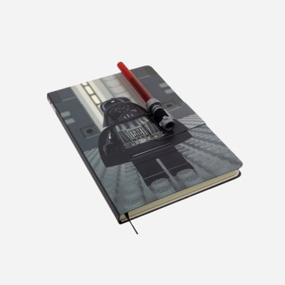 LEGO ® Disney Star Wars™ Darth Vader™ Dotted Notebook with Lightsaber™ Gel Pen.