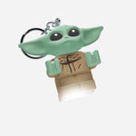 Torch of Star Wars Grogu Light Up Keychain from LEGO ® 