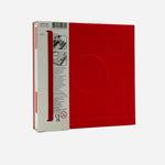 Back View of 2.0 Red Locking Notebook with Gel Pen by LEGO.