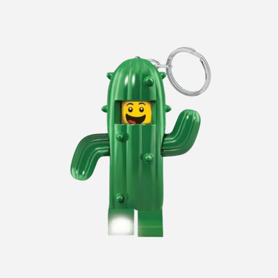 LEGO Iconic Cactus Guy Keychain with Torch Light