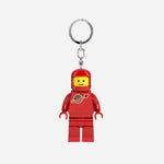 Front View of Red Spaceman Key Light from LEGO.