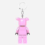 Back View of Minifigures™ Piggy Guy Keychain Light from LEGO ® 