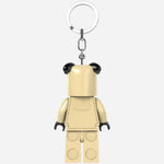 Back View of Minifigures™ Pug Costume Guy Keychain Light from LEGO ®