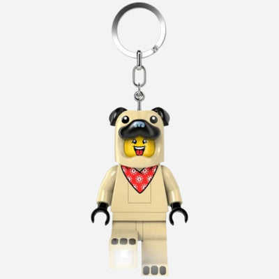 Minifigures™ Pug Costume Guy Keychain Light from LEGO ® 