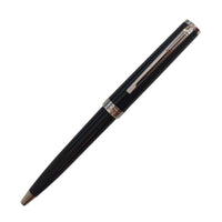 This Montblanc PIX ballpoint pen is made from a black smooth resin material.