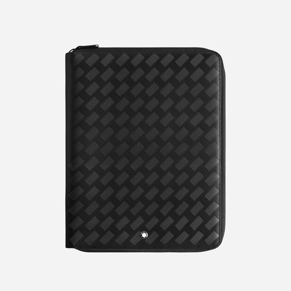 Extreme Leather Medium Notebook Holder with zip by Montblanc.
