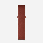 Red Oak Sartorial Leather Envelope 1-Pen Pouch by Montblanc.