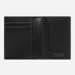 Open View of Extreme 3.0 4CC Black Card Holder from Montblanc.