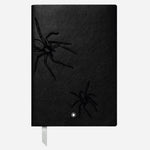 Fine Stationery Lined Black Notebook A5 Heritage Rouge and Noir Spider #146 from Montblanc.