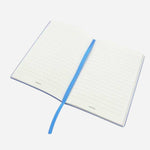 Open View of Lapis Lazuli Les Palettes Fine Stationery #146 Lined Notebook from Montblanc.