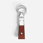 Red Oak Sartorial Leather Loop Key Holder by Montblanc.