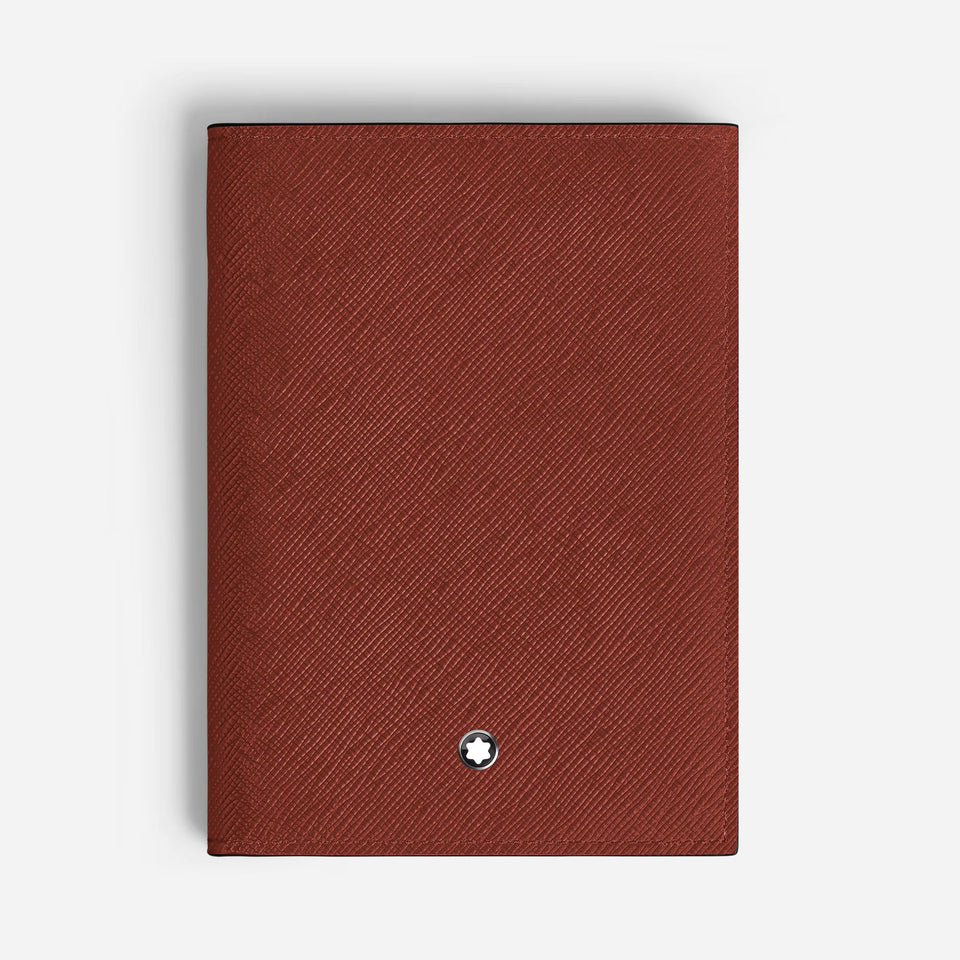 Red Oak Sartorial Leather Passport Holder by Montblanc.