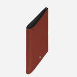 Side View of Red Oak Sartorial Leather Passport Holder by Montblanc.