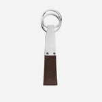 Back View of Ebony Sartorial Leather Loop Key  Holder from Montblanc.
