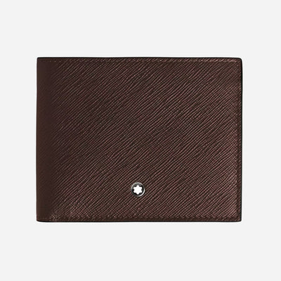 6cc Sartorial Leather Wallet in Ebony from Montblanc.