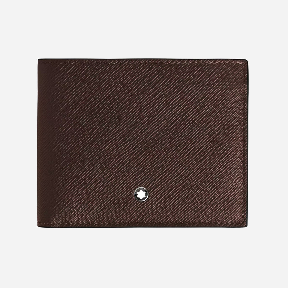 6cc Sartorial Leather Wallet in Ebony from Montblanc.