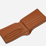 Inside View of 6cc Corteccia Sfumato Leather Wallet by Montblanc.