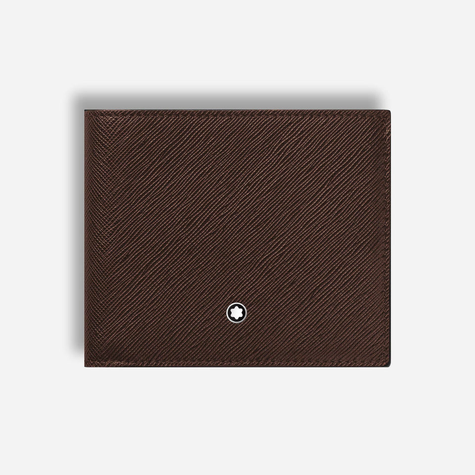 8cc Sartorial Leather Wallet in Ebony by Montblanc.