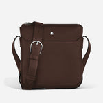 Sartorial Leather Vertical Belt Messenger Bag in Ebony by Montblanc.