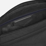 Black Panorama Crossbody Bag by Montblanc.