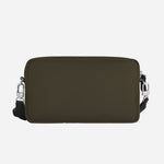 Back View of Khaki Panorama Crossbody Bag by Montblanc.