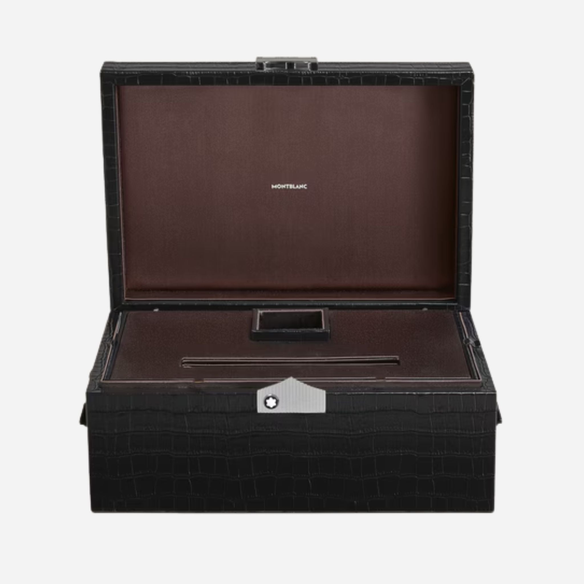 Montblanc Writing Instruments Collector Box in Black Croco