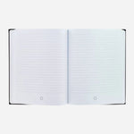 Open View of Medium Lined Notebook Holder Refill from Montblanc.