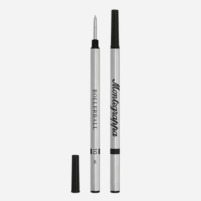 Rollerball Refill in Black by Montegrappe.
