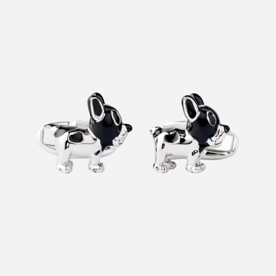 Paul Smith Black Dog Copper Zinc Alloy Cufflinks
