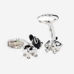 Paul Smith Black Dog Cufflinks with T-bar