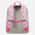 Back View of Daydream Disney Kids Minnie Mouse Pink Flower Power Backpack from Samsonite, perfect for sleepovers, school or trips.