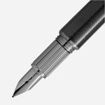 Nib of StarWalker Extreme Metal Fountain Pen by Montblanc.
