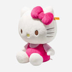 Side Angle of Hello Kitty in Pink 30cm Plush from Steiff.