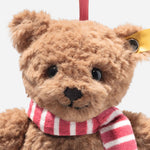 Close up of Christmas Ornament Ben the Teddy Bear 12cm from Steiff.