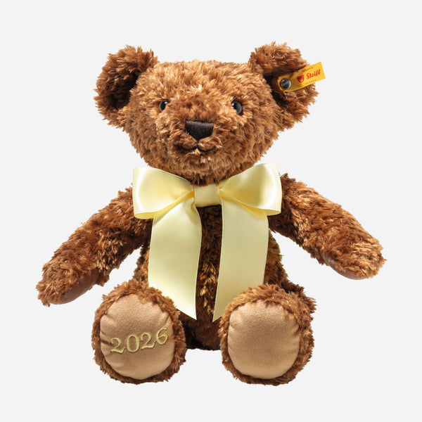Steiff Cosy Year 2026 Brown Teddy Bear.