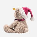 Back view of Jimmy the Christmas Teddy Bear from Steiff's Festive Teddy Bears.