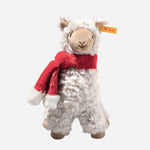 Leandro the Christmas Llama plush from Steiff.