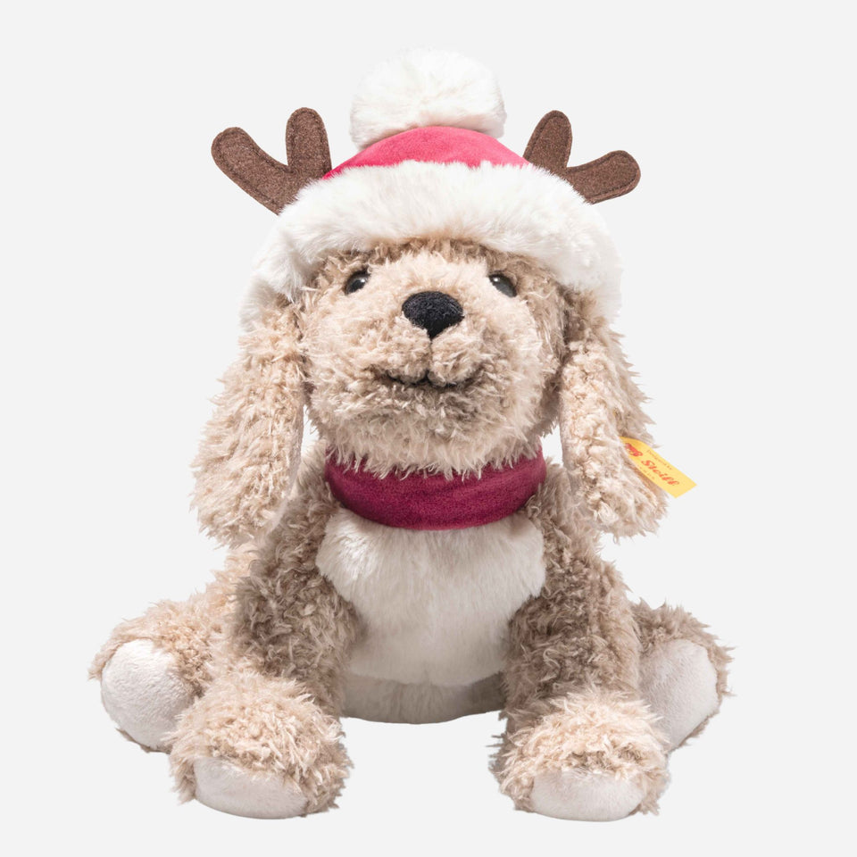Rudy the Christmas Dog from Steiff.