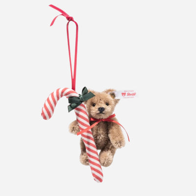 Ornament Teddy Bear with Candy Cane from Steiff.