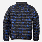 Blue Camo Side of Outerwear Men's Blue Camo 2-in-1 Reversible Pillow Jacket by TUMI.