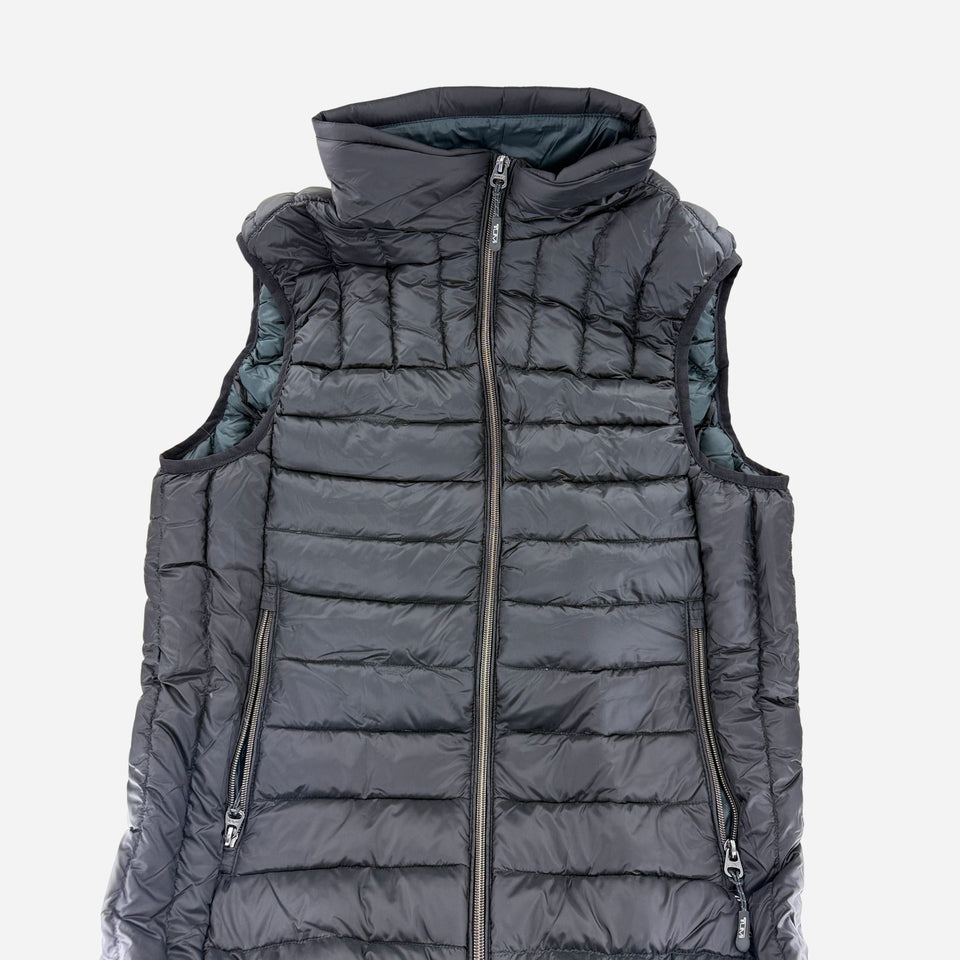 Outerwear Men's Black 2-in-1 Pillow Vest by Tumi.