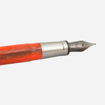 Nib of Rembrandt-S Orange Fountain Pen  by Visconti.