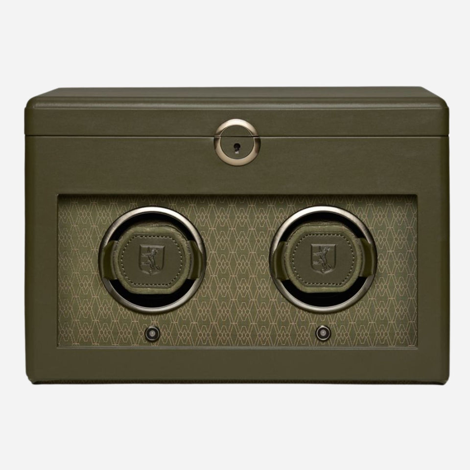 Earth Double Watch Winder from WOLF's 190 Year Anniversary Collection.