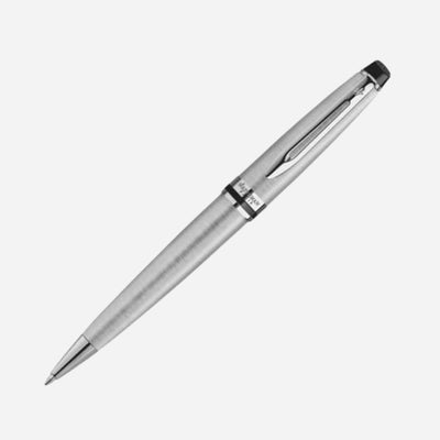 Expert Stainless Steel with Chrome Trim Ballpoint Pen by Waterman.