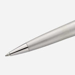 Close up of Expert Stainless Steel with Chrome Trim Ballpoint Pen by Waterman.