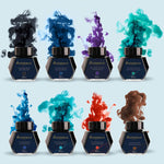 Colour Variations of Inspired Blue Ink Bottle 50ml by Waterman.